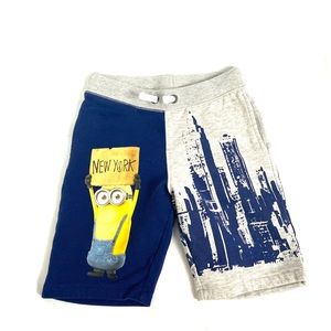 H&M minion shorts 4-5y